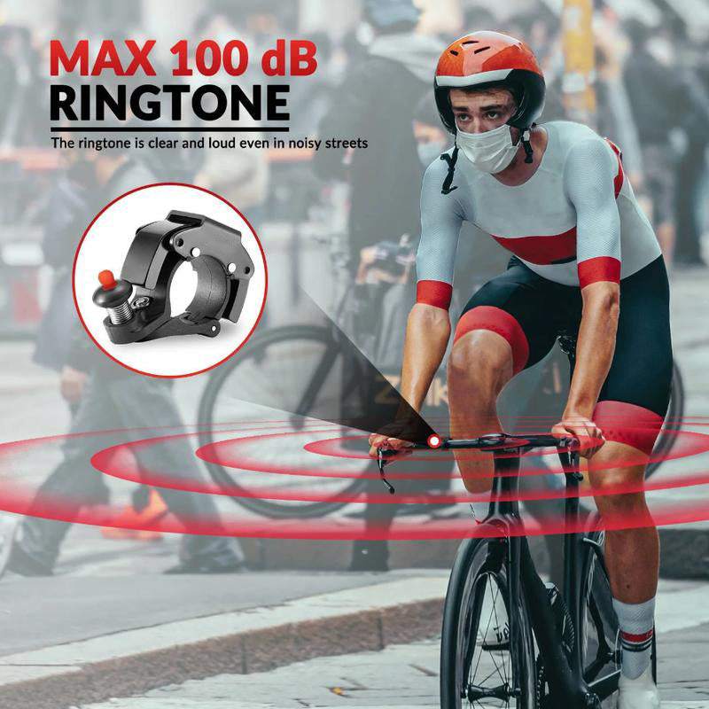 Compact Discreet Bicycle Bell