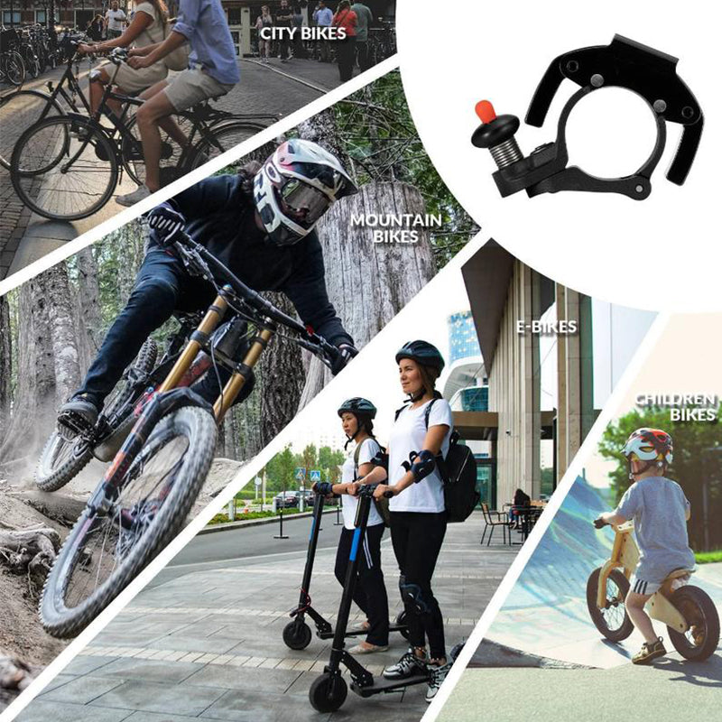 Compact Discreet Bicycle Bell