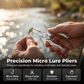 Stainless Steel Spring-Loaded Micro Fishing Pliers
