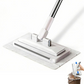 Hands-Free Flat Mop with Shark-Tooth Grip and Telescopic Pole