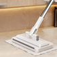 Hands-Free Flat Mop with Shark-Tooth Grip and Telescopic Pole