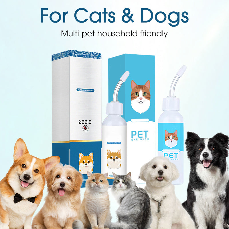 Dog & Cat Ear Cleaner with Natural Plant Extracts