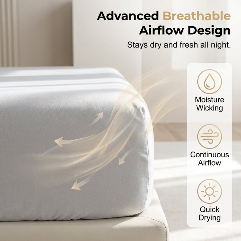 Cooling Fitted Sheet Set