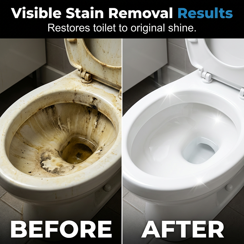 Powerful Stain and Odor Removing Toilet Cleaner Spray