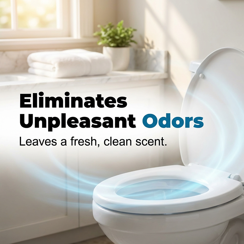 Powerful Stain and Odor Removing Toilet Cleaner Spray