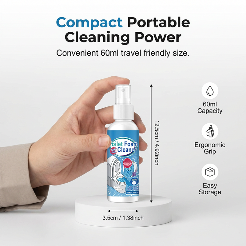 Powerful Stain and Odor Removing Toilet Cleaner Spray