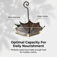2-in-1 Umbrella Bird Feeder and Bath