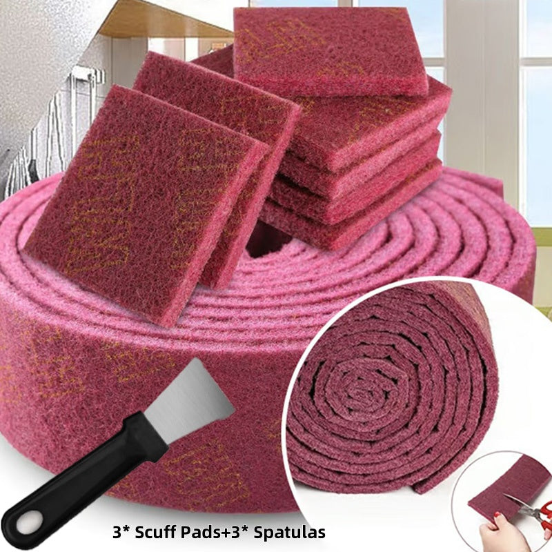 Multi-Purpose Scuff Pads Set for Tough Stains