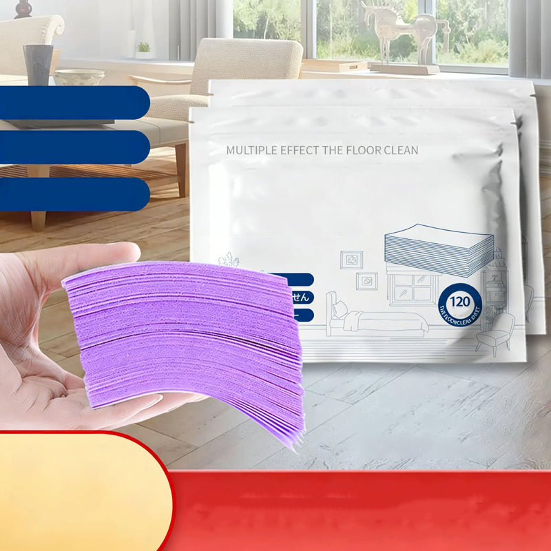 Water-Soluble Multi-Surface Floor Cleaning Sheets
