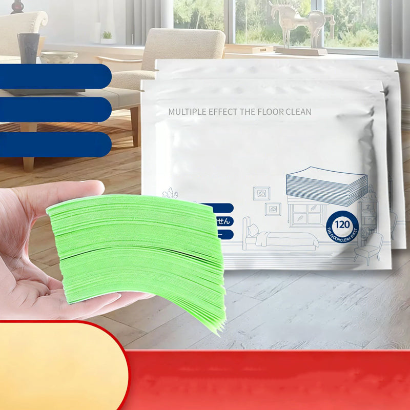 Water-Soluble Multi-Surface Floor Cleaning Sheets