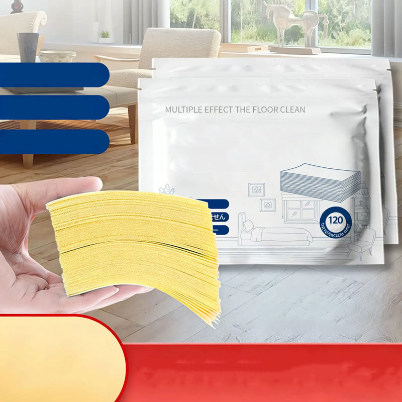 Water-Soluble Multi-Surface Floor Cleaning Sheets