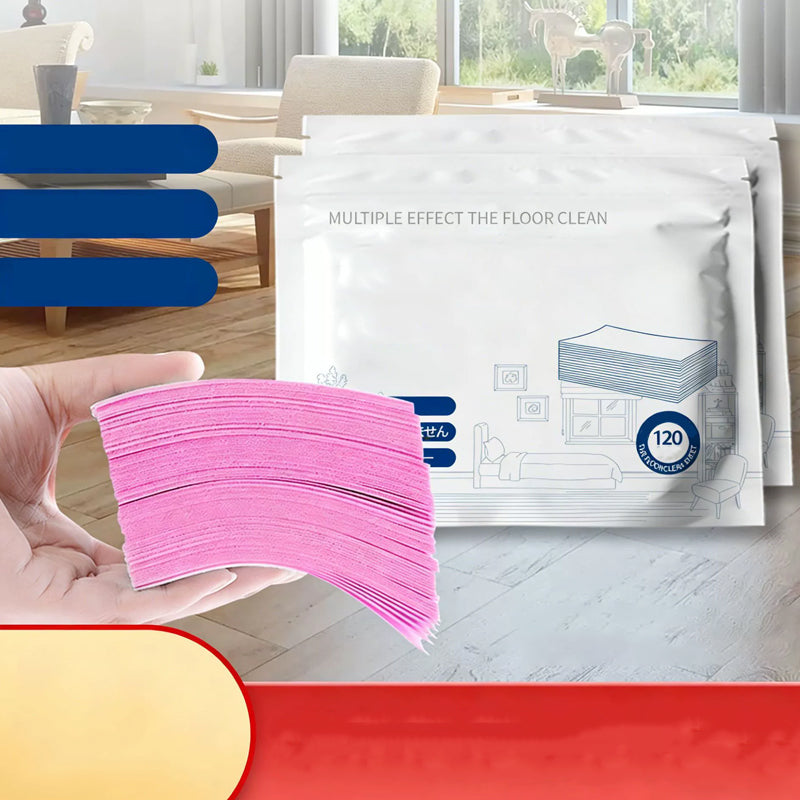 Water-Soluble Multi-Surface Floor Cleaning Sheets