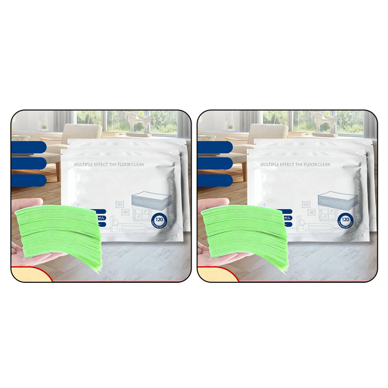 Water-Soluble Multi-Surface Floor Cleaning Sheets