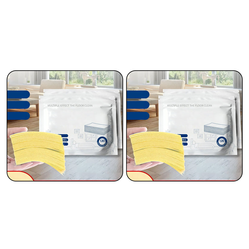 Water-Soluble Multi-Surface Floor Cleaning Sheets