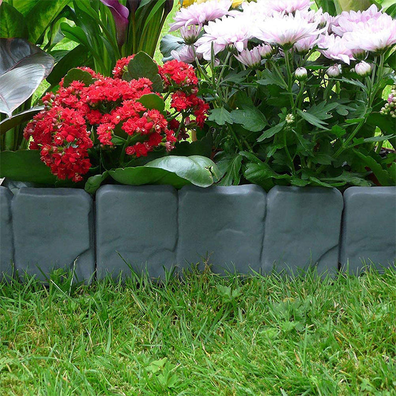 Imitation Stone Garden Edging Fence