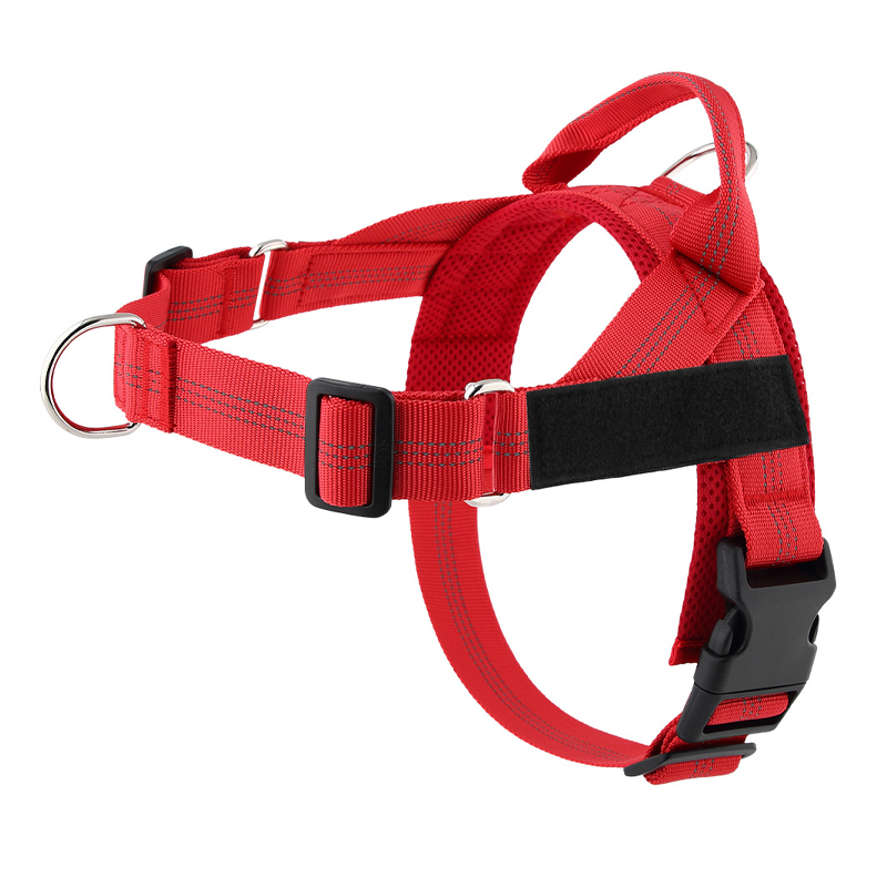 Easy On-Off Padded Dog Harness with No-Pull Design & Breathable Mesh