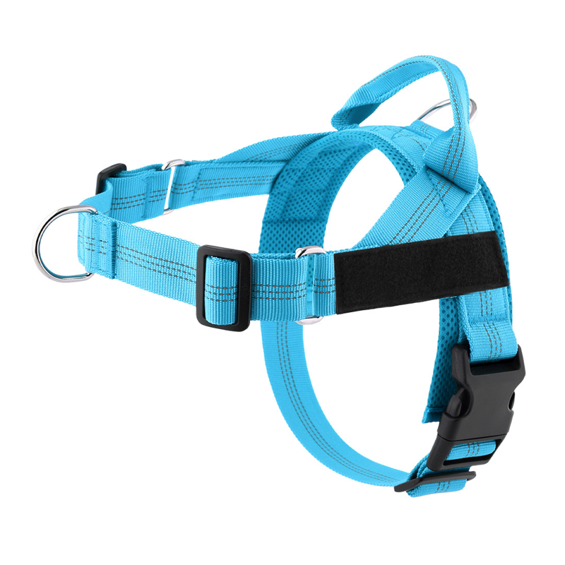 Easy On-Off Padded Dog Harness with No-Pull Design & Breathable Mesh