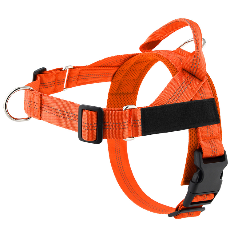 Easy On-Off Padded Dog Harness with No-Pull Design & Breathable Mesh