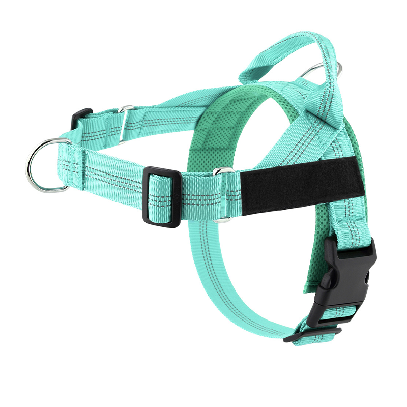 Easy On-Off Padded Dog Harness with No-Pull Design & Breathable Mesh