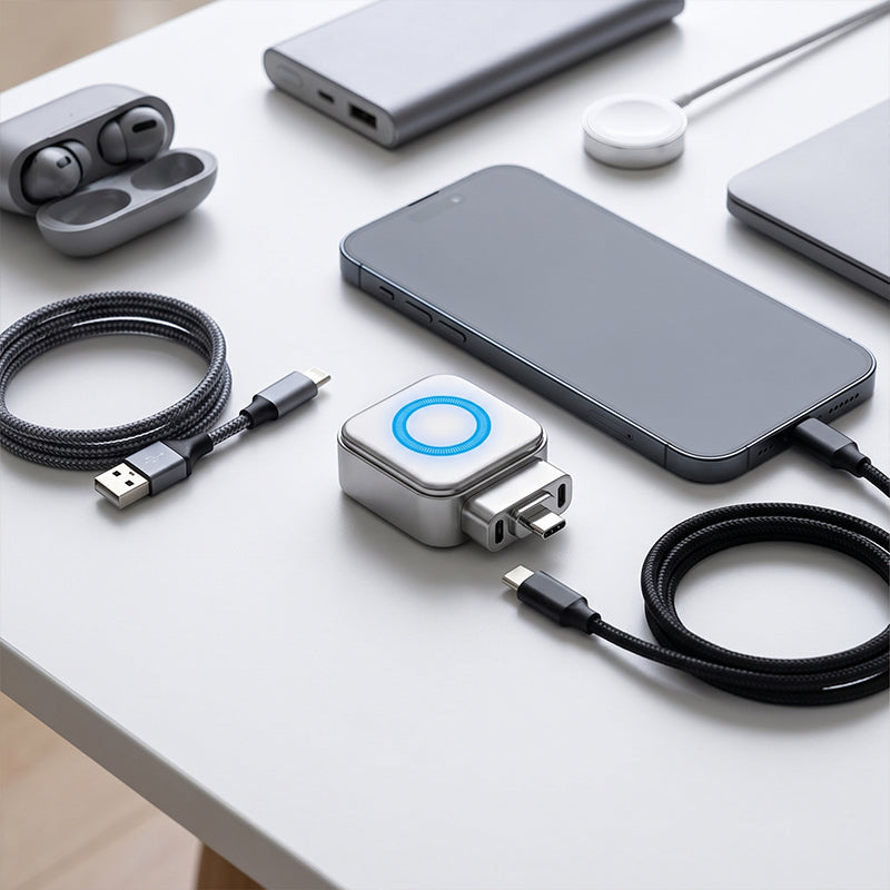 140W Auto Power-Off USB-C Fast Charging Adapter