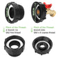 IBC Tote Tank Adapter with Brass Ball Valve
