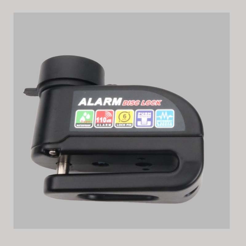 Heavy-Duty Waterproof Disc Brake Lock with 110dB Alarm