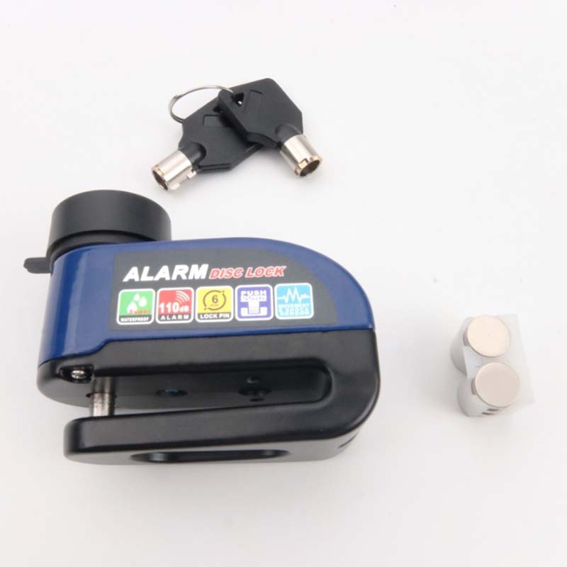 Heavy-Duty Waterproof Disc Brake Lock with 110dB Alarm