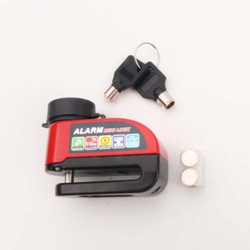 Heavy-Duty Waterproof Disc Brake Lock with 110dB Alarm