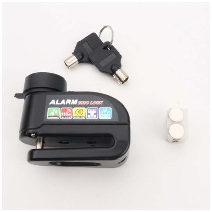 Heavy-Duty Waterproof Disc Brake Lock with 110dB Alarm