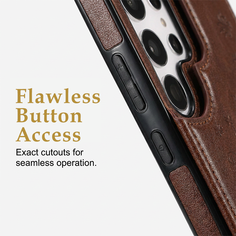 Folio Wallet Case with Card Holder and Stand