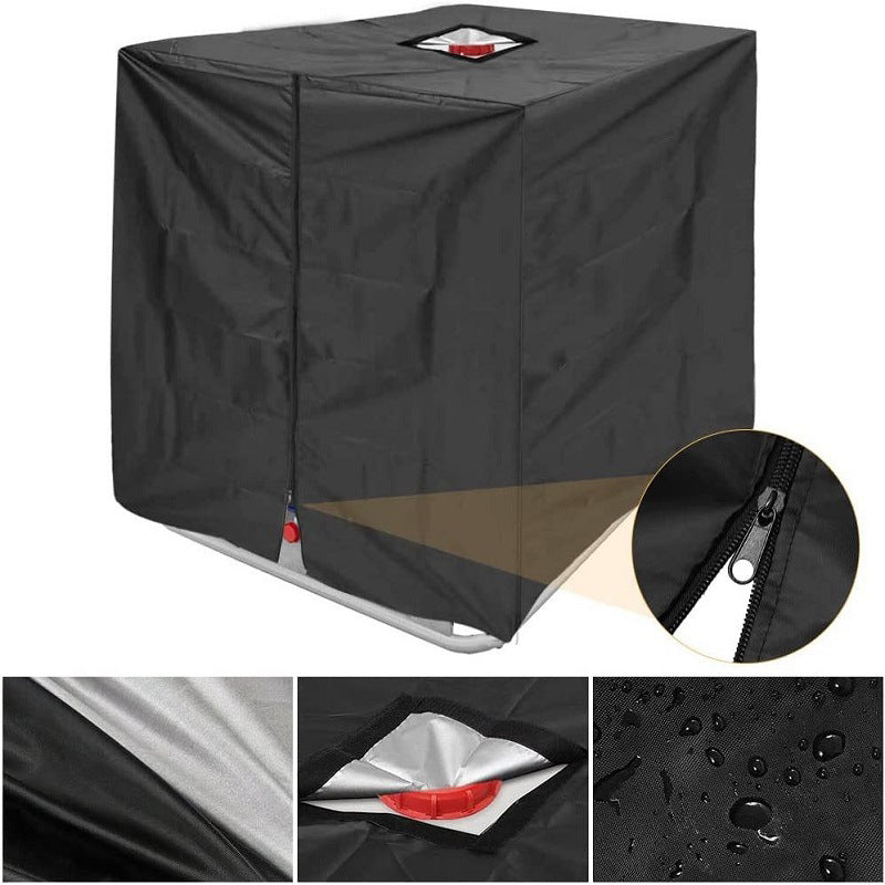 Waterproof Heavy-Duty IBC Tote Cover with UV Protection