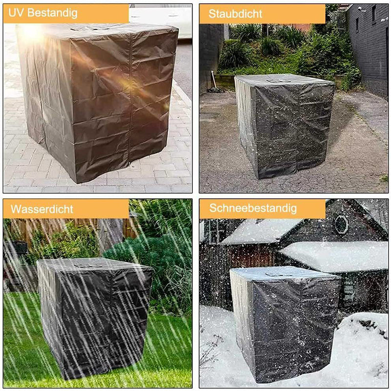 Waterproof Heavy-Duty IBC Tote Cover with UV Protection
