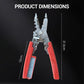 Wire Crimper Stripper with Voltage Detector