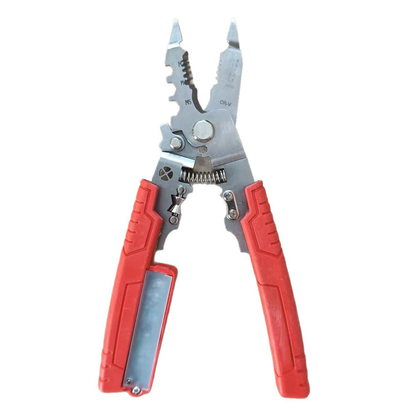 Wire Crimper Stripper with Voltage Detector