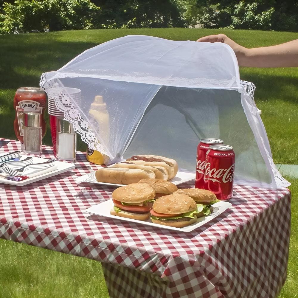 Collapsible Mesh Pop-Up Food Protector