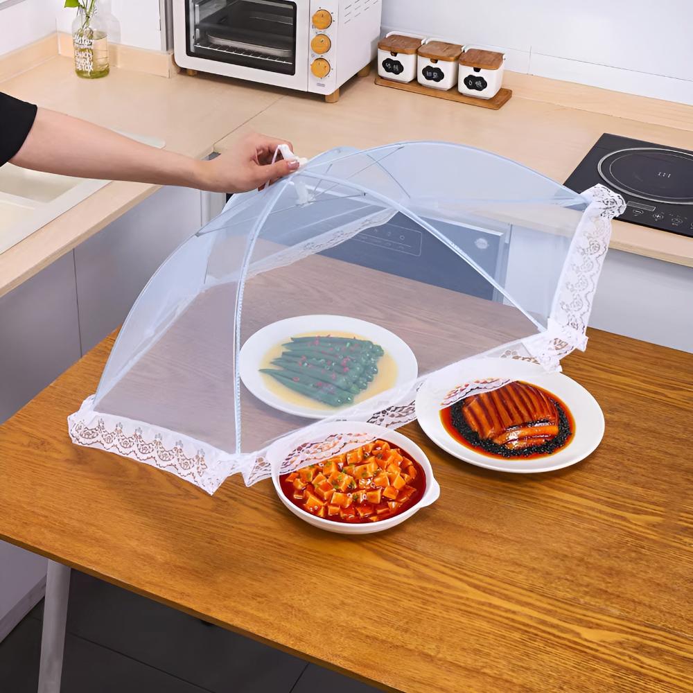 Collapsible Mesh Pop-Up Food Protector