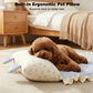 Pet Cooling Mat with Pillow & Breathable Fabric