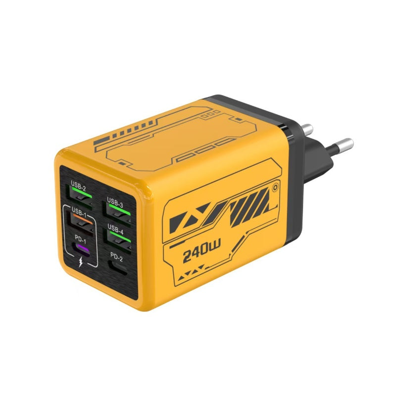 240W Turbo 6-Port Mecha Charging Station