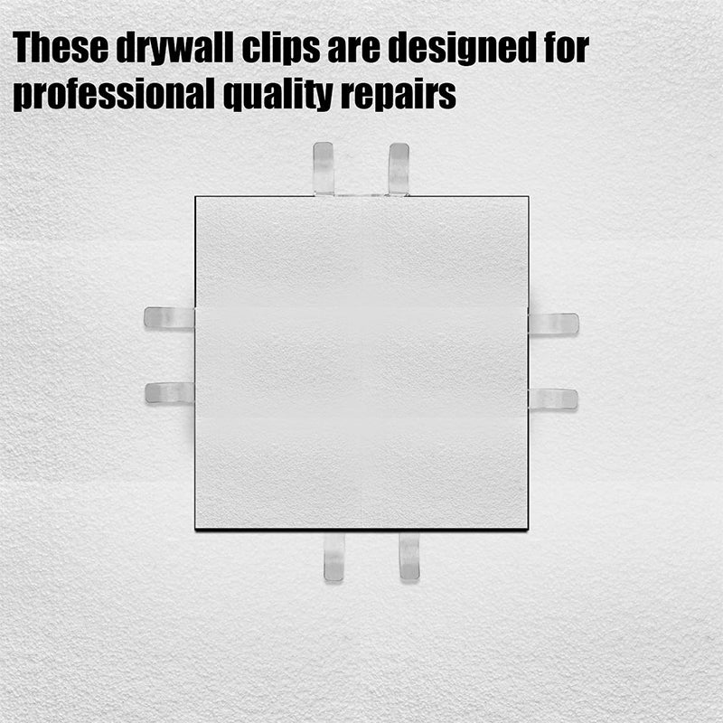 Stainless Steel Drywall Patch Repair Clips 10-Piece Set