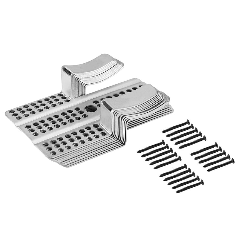 Stainless Steel Drywall Patch Repair Clips 10-Piece Set