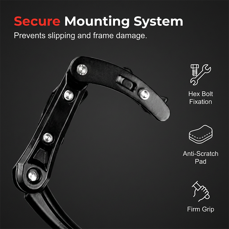 Universal Adjustable Aluminum Alloy Bicycle Side Stand