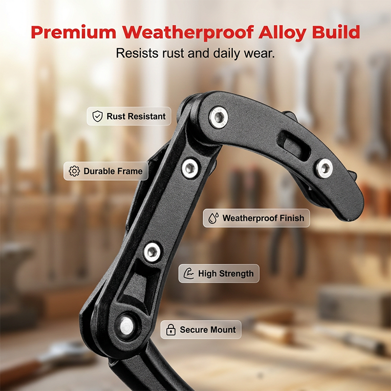 Universal Adjustable Aluminum Alloy Bicycle Side Stand