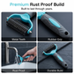 Dual-Sided Pet Grooming Rake for Dogs & Cats
