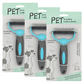 Dual-Sided Pet Grooming Rake for Dogs & Cats