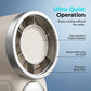 Turbo Handheld Fan with LED Display 6 Speeds 3000mAh Battery