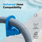 Above Ground Pool Pipe Holder Adjustable Rust-Resistant Hose Support Bracket