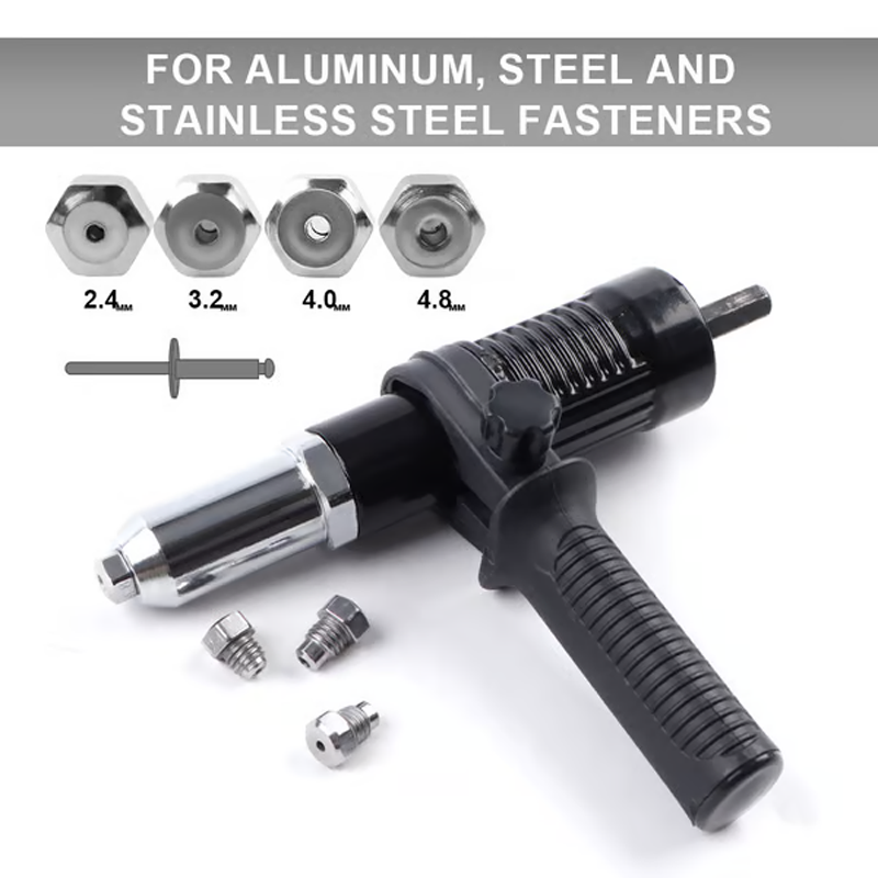 Electric Rivet Gun Adapter Kit