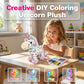 DIY Color-In Unicorn Plush Toy Kit