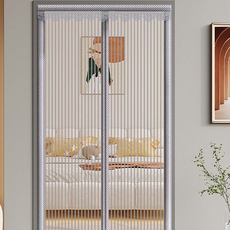 Heavy-Duty Magnetic Screen Door Self-Sealing Pet-Friendly Mesh