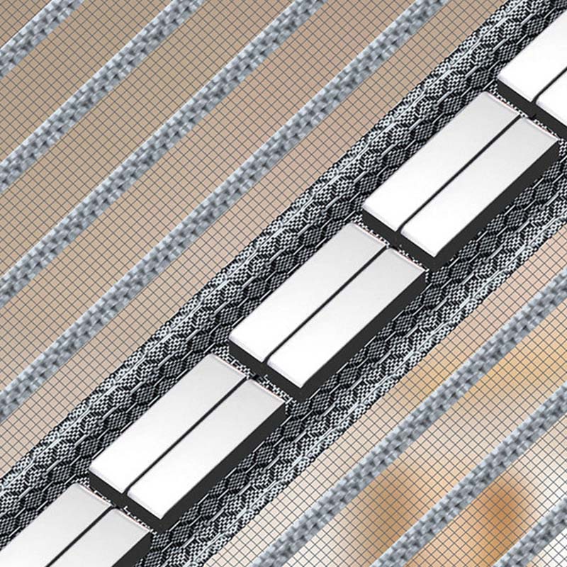 Heavy-Duty Magnetic Screen Door Self-Sealing Pet-Friendly Mesh